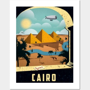 Vintage Travel Poster - Cairo Egypt Posters and Art